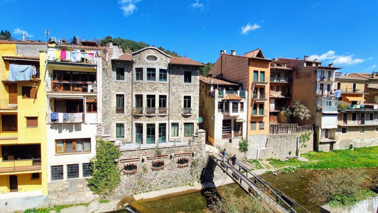 Aixopluc - Camprodon Apartamento Centro Rio Ritort Kültér fotó